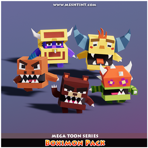 1st Boximon pack is live!