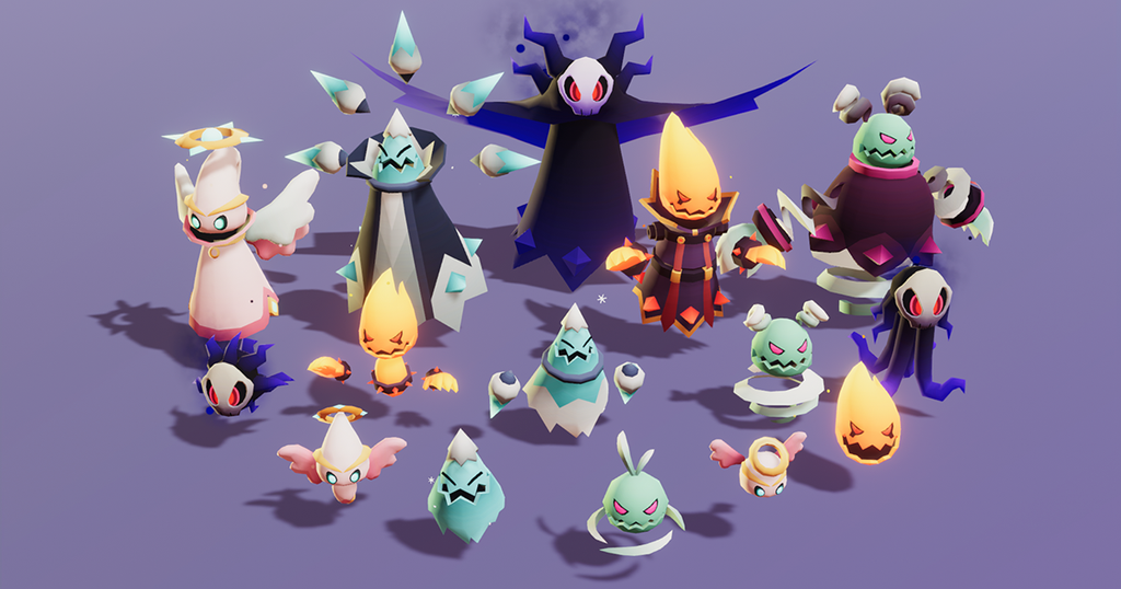 New release! Monsters Ultimate pack 06 Cute series