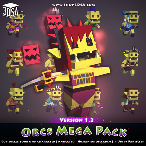 Update 1.2 Orcs Mega Pack