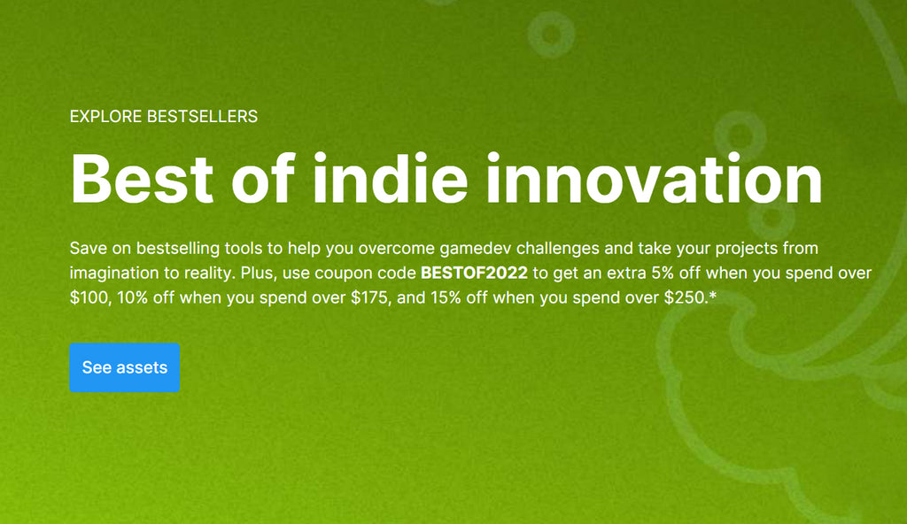 40% Off Bestsellers at Unity asset store!