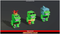 Modular Crocodile Man Humanoid Mecanim Meshtint 3d model character unity low poly game fantasy
