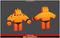 Fire Elemental Toon Meshtint 3d model unity low poly game fantasy monster evolution Pokemon