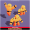 Fire Elemental Toon Meshtint 3d model unity low poly game fantasy monster evolution Pokemon
