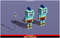Fish Merman Toon Humanoid Mecanim Meshtint 3d model character unity low poly game fantasy monster