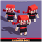 Haunted Doll Toon Humanoid Mecanim Meshtint 3d model unity low poly game halloween girl Annabelle