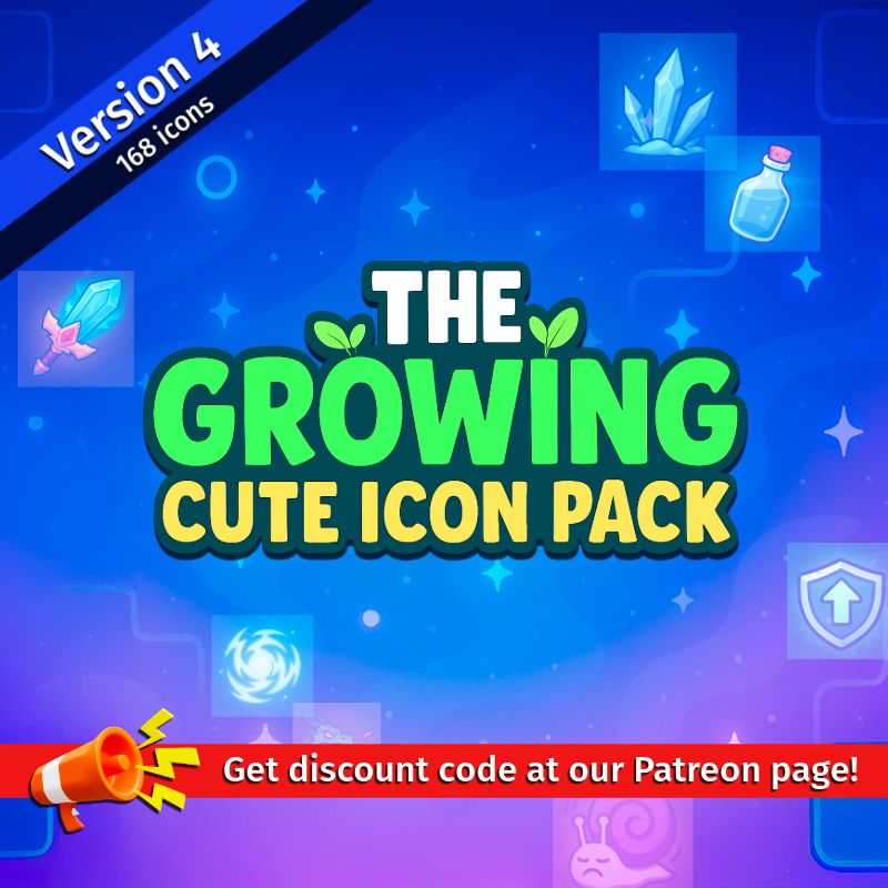 The Growing Cute Icon Pack version 4
