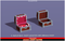 Mimic Chest Sliver Toon Meshtint 3d model unity low poly game fantasy evolution Pokemon treasure