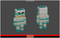 Halloween Environment Humanoid Mecanim Meshtint 3d model character unity low poly game monster
