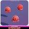 Octopus Baby Cute Meshtint 3d model modular unity low poly game creature monster pet fish sea water