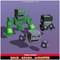 Rock Golem Toon Meshtint 3d model unity low poly game fantasy creature monster evolution Pokemon