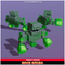 Rock Golem Toon Meshtint 3d model unity low poly game fantasy creature monster evolution Pokemon