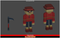 Scarecrow Toon Humanoid Mecanim Meshtint 3d model character unity low poly game halloween farm