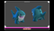 Meshtint 3d model unity low poly game creature monster evolution Pokemon turtle shark fish octopus