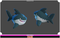 Shark Baby Pirate Evolution Cute Humanoid Mecanim Meshtint 3d model character unity low poly game