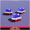 Shell Crab Toon Meshtint 3d model unity low poly game fantasy creature monster evolution Pokemon