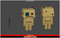 Halloween Environment Humanoid Mecanim Meshtint 3d model character unity low poly game monster