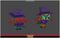 Halloween Environment Humanoid Mecanim Meshtint 3d model character unity low poly game monster