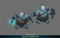 Cold Creatures Pack 1.1 Mesh Tint Shop3DSA Unity3D Game Low Poly Download 3D Model