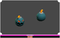 Bomb Snow Poison Evolution Cute Meshtint 3d model unity low poly game fantasy creature monster