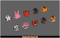 Boximon Pack 02 Mega Toon Series 1.1 Mesh Tint Shop3DSA Unity3D Game Low Poly Download 3D Model