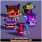 Boximon Pack 07 Mega Toon Series Mesh Tint Shop3DSA Unity3D Game Low Poly Download 3D Model