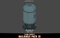CUBE - Buildings Pack 01 Mesh Tint Shop3DSA Unity3D Game Low Poly Download 3D Model