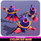 Cyclops Bat Mage Cute Meshtint 3d model modular character unity low poly game halloween monster