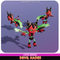 Devil Hades Cute Meshtint 3d model unity low poly game fantasy creature monster evolution Pokemon