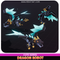 Dragon Robot Cute Meshtint 3d model unity low poly game sci fi science fiction evolution