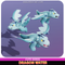Dragon Water Cute ice Meshtint 3d model unity low poly game fantasy monster evolution Pokemon