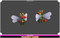 Dragonfly Darner Cute Meshtint 3d model unity low poly game fantasy bug insect evolution Pokemon