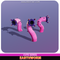 Earthworm Cute worm creep alien Meshtint 3d model unity low poly game fantasy creature monster