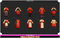 Female Peasant Modular Cute farm farmer Meshtint 3D models low poly Unity girl villager town human