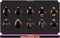 Female Peasant Modular Cute farm farmer Meshtint 3D models low poly Unity girl villager town human