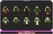 Female Peasant Modular Cute farm farmer Meshtint 3D models low poly Unity girl villager town human