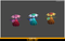 Polygonal Creatures Pack 2 Mesh Tint Shop3DSA Unity3D Game Low Poly Download 3D Model