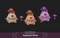 Fungusa Pack SimP Series Mesh Tint Shop3DSA Unity3D Game Low Poly Download 3D Model