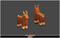 Goat Mega Toon Farm animals boxy Meshtint 3d model unity low poly game fantasy farming sheep lamb