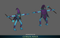 Cold Creatures Pack 1.1 Mesh Tint Shop3DSA Unity3D Game Low Poly Download 3D Model
