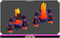 Golem Fire Cute Meshtint 3d model unity low poly game fantasy creature monster evolution evolve