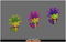 Toon Enemies Pack 2 1.1 Mesh Tint Shop3DSA Unity3D Game Low Poly Download 3D Model