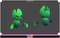 Soul Haunt Mage Evolution Cute Meshtint 3d model unity low poly game fantasy ghost evolution Pokemon