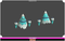 icicle ice cute Meshtint 3d model unity low poly game fantasy creature monster evolution Pokemon