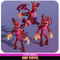 Imp Devil Cute Meshtint 3d model unity low poly game fantasy Pokemon halloween diablo