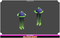 Stinger Jellyfish Tentacles Robot Meshtint 3d model unity low poly game sci fi science fiction NFT