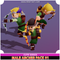 Cute Male Archer Modular Meshtint 3d model character unity low poly game fantasy hero elf elves