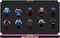 Male Peasant Modular Cute Customize Farmer Blacksmith Villager Meshtint 3D model fantasy unity
