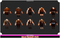 Male Peasant Modular Cute Customize Farmer Blacksmith Villager Meshtint 3D model fantasy unity