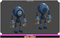 Robots Ultimate Cute Meshtint 3d model unity low poly game sci fi science fiction evolution NFT