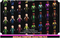 Modular Cyberpunk Characters Cute Meshtint 3d model unity low poly game sci fi science fiction